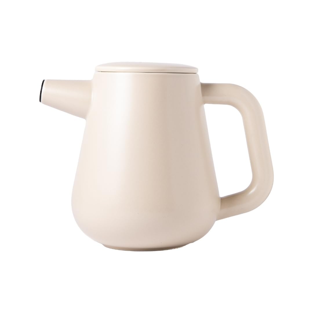ARCA X-Tract Kaffeekanne Porzellan mit Filter 1,2l | Coffee Maker für 4-10 Tassen | Kaffeebereiter m