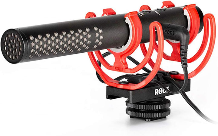 Rode Videomic NTG Kamera-Mikrofon + WS11 Fell-Windschutz + keepdrum Flaschenöffner