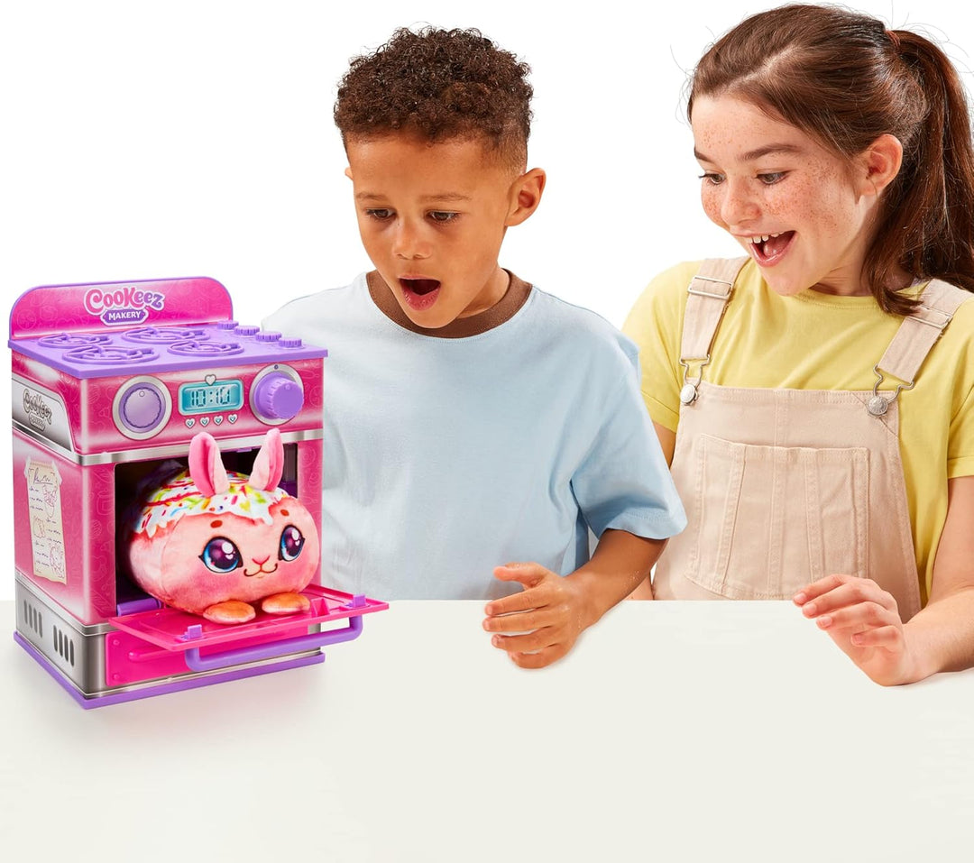 Cookeez Makery Ofen-Spielset in pink mit niedlichem Überraschungseffekt durch Verwandlung zu einen s