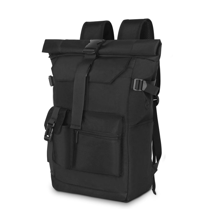 Rucksack Herren, 28L Rolltop Rucksack Damen,Gross Schulrucksack Rucksack Wasserdicht mit Laptopfach