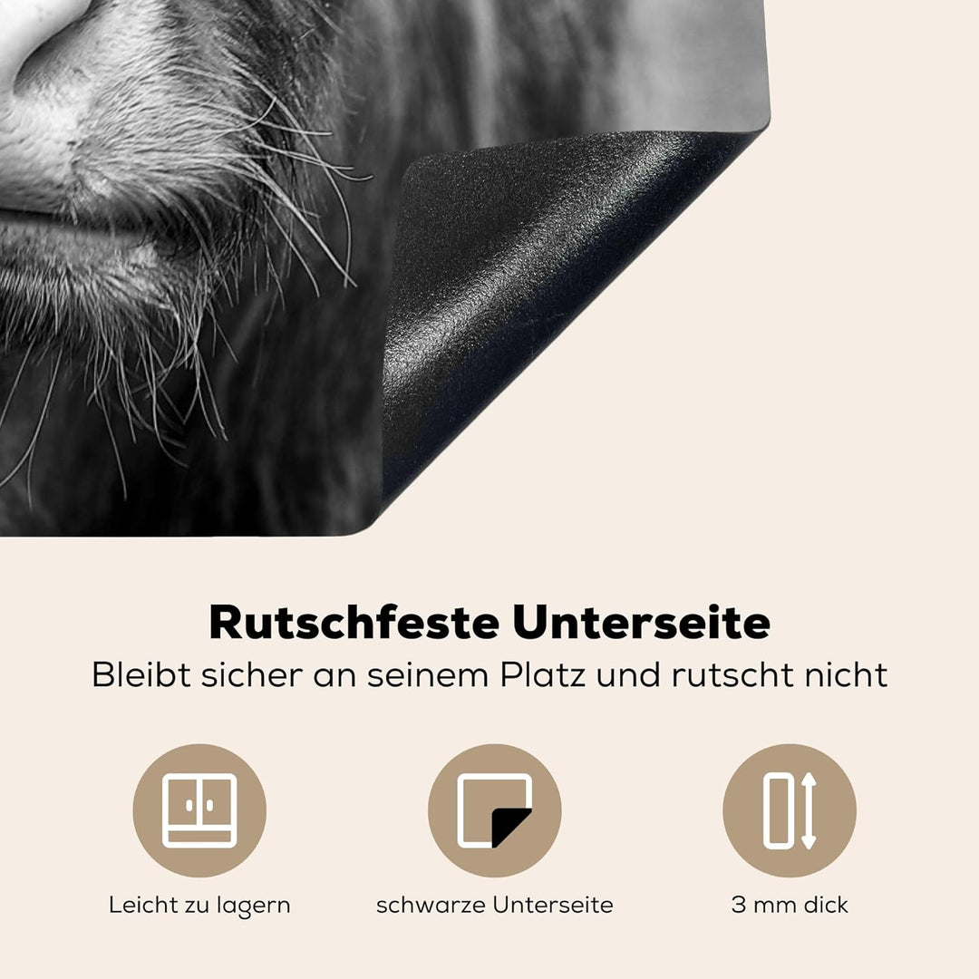 KitchenYeah© Herdabdeckplatte Einteilig Küche Herdabdeckung Induktionsfeld Ceranfeld Herdabdeckplatt