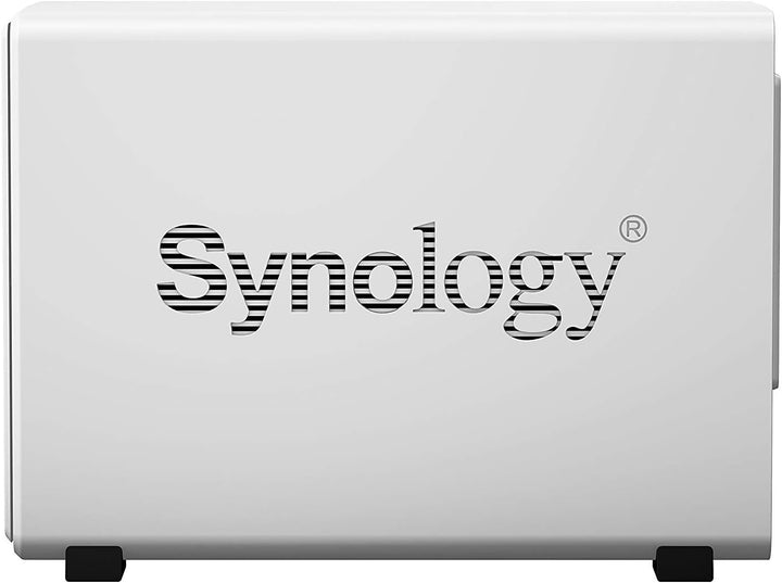 Synology DS220j DiskStation Server Nas 2-Bay Desktop Server Bundle, Kapazität 12000 GB (12 TB), Type