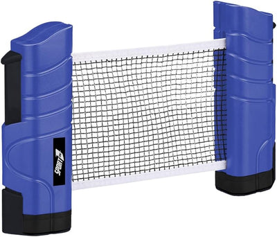 Sport1 Roll Up Tischtennisnetz ausziehbar Trainingsserie Kompaktes Tischtennisnetz mit automatischem