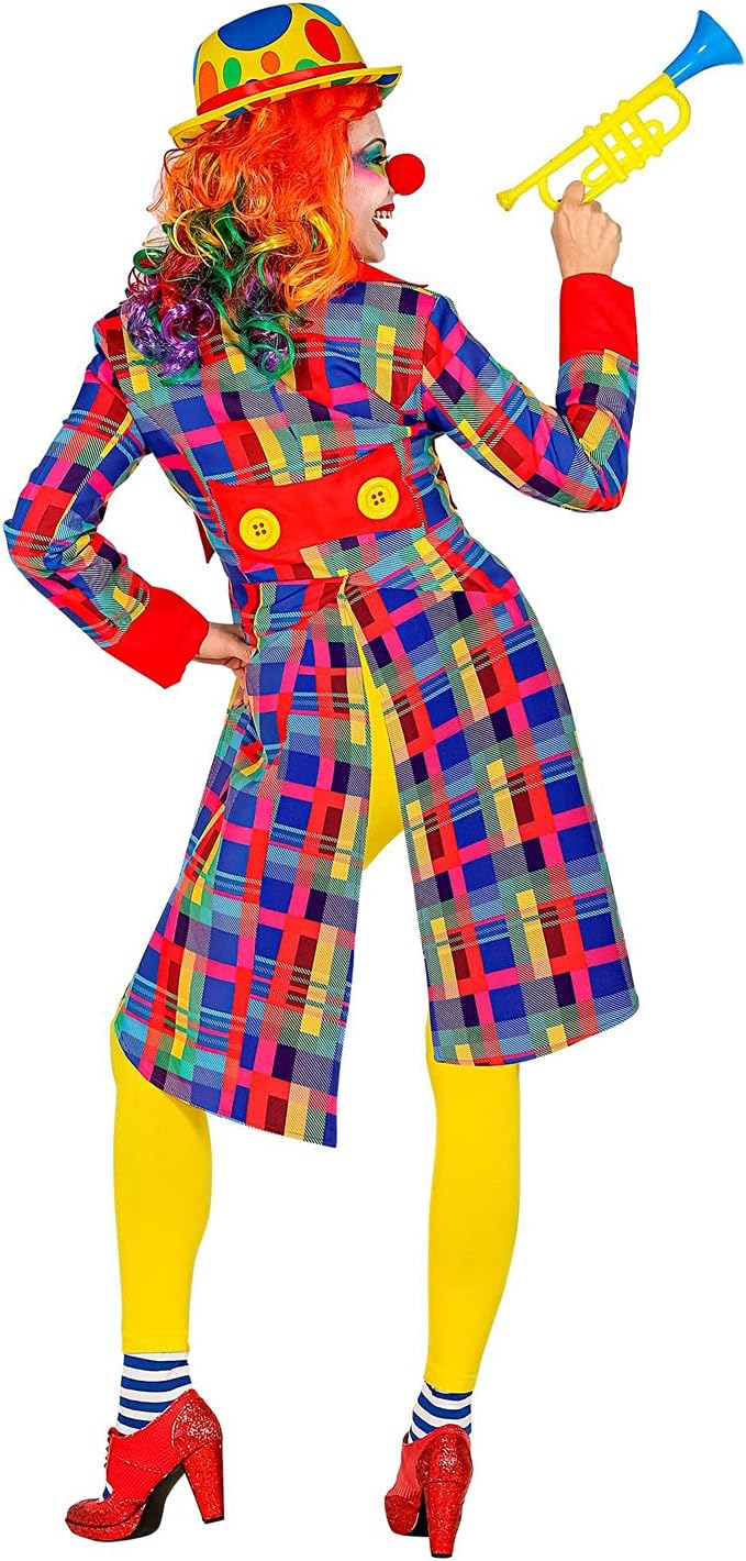 Widmann - Kostüm Clown, Frack, Zirkusdirektorin, Motto-Party, Karneval XL, XL