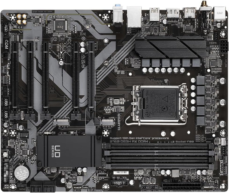 PagrindinÄ— plokštÄ— MB B760 S1700 MATX/B760M G X AX DDR4 GIGABYTE