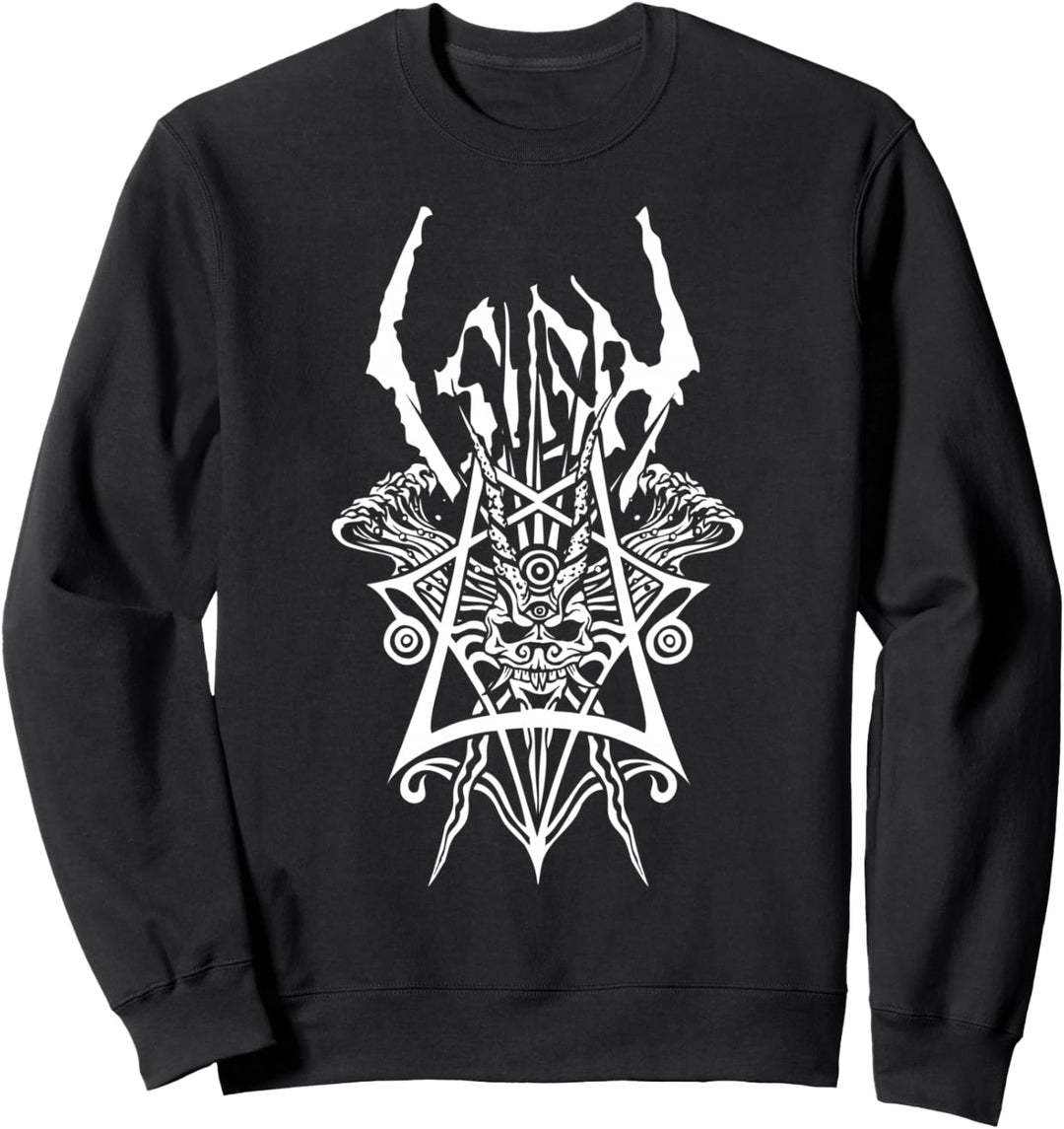 Hochweiss, einfarbig Sweatshirt