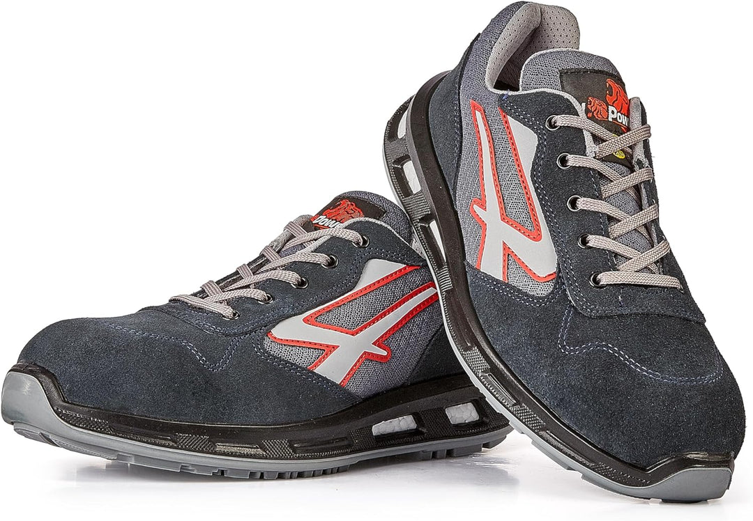 U-Power Red Lion Active, Unisex-Sicherheitsschuhe, leichte, flexible, durchtrittsichere Lederturnsch