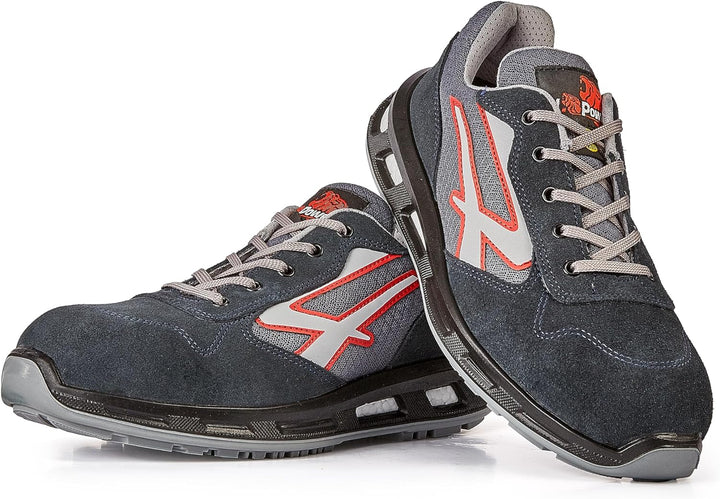 U-Power Red Lion Active, Unisex-Sicherheitsschuhe, leichte, flexible, durchtrittsichere Lederturnsch