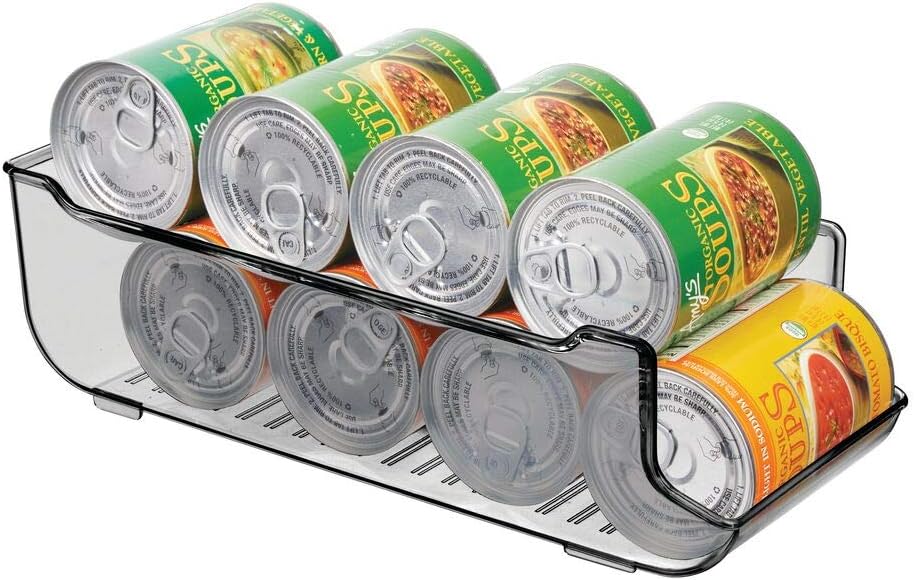 mDesign Dosenhalter für Kühlschrank und Küchenschrank – ideale Lebensmittel Aufbewahrungsbox für neu