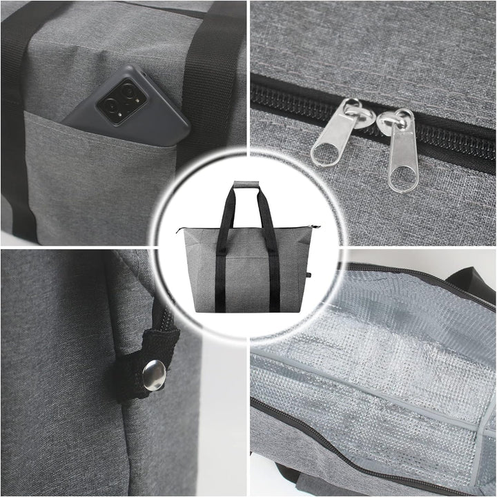 Nvseaty Kühltasche Faltbar 20L - Hält Ihre Lebensmittel Frisch und Kühl - Perfekt für Camping und Pi