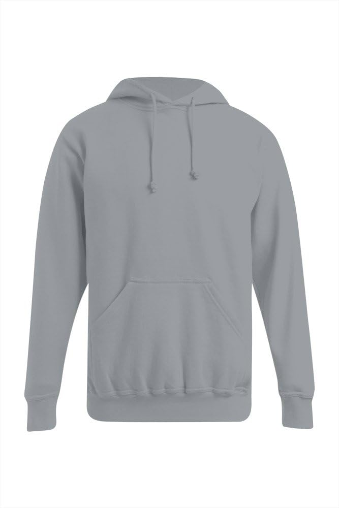 Basic Hoodie 80-20 Plus Size Herren, Sportgrau, XXXL