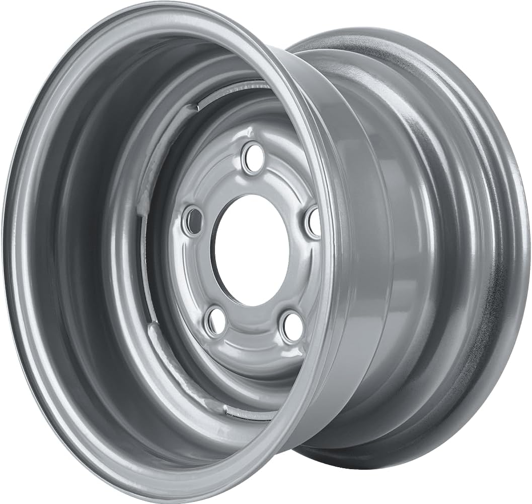 UNITRAILER Stahlfelge R10, 10 Zoll, 6, 00Jx10 H2 LK 5x112 ET:-4, hochwertiges Anhänger Zubehör, idea