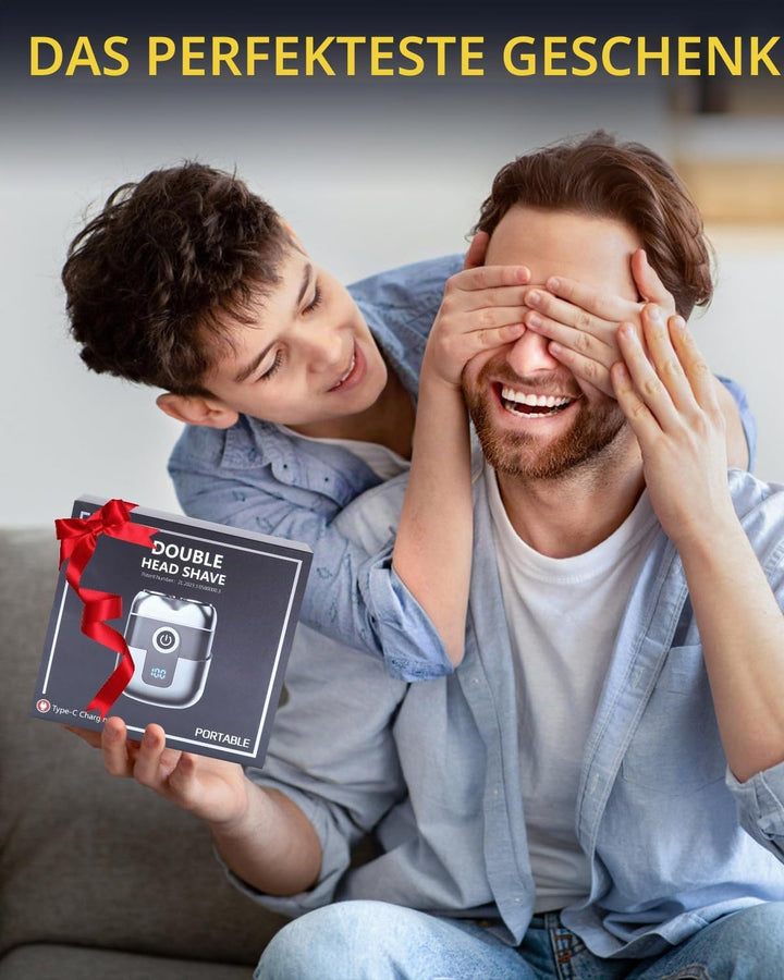 Mit LED -Anzeige Mini Rasierer Herren, IPX6 Wasserdicht Mini Rasierer, Bringen Sie Einen Ersatzwerkz