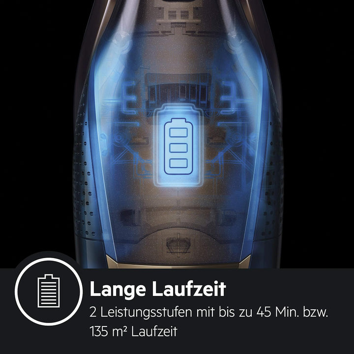 AEG ErgorapidoCX7-2-45AN 2in1 AkkuStaubsauger/beutellos/inklTierhaardüse/bis zu 45 Min.Laufzeit/frei