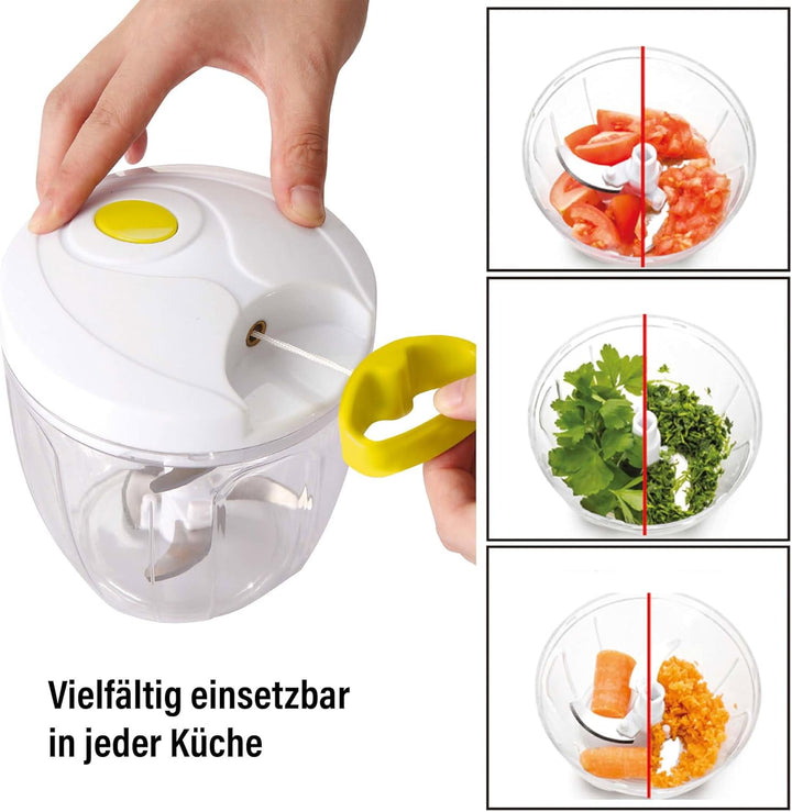 STONELINE Küchenhelfer-Set: Gemüseschneider & Multizerkleinerer – Vielseitiger Küchenhelfer für Obst