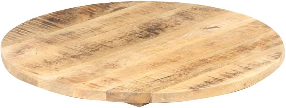 vidaXL Mangoholz Massiv Tischplatte Massivholzplatte Holzplatte Ersatztischplatte Holz Platte für Es