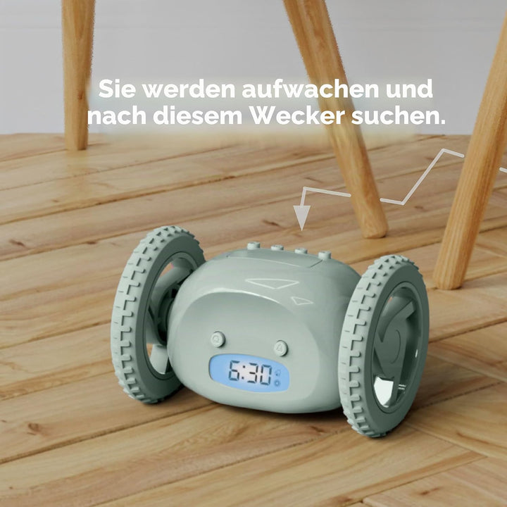 CLOCKY Lauter Wecker Digital Wecker Laut für tiefschläfer Erwachsene Jugendliche Lustig für schwerhö