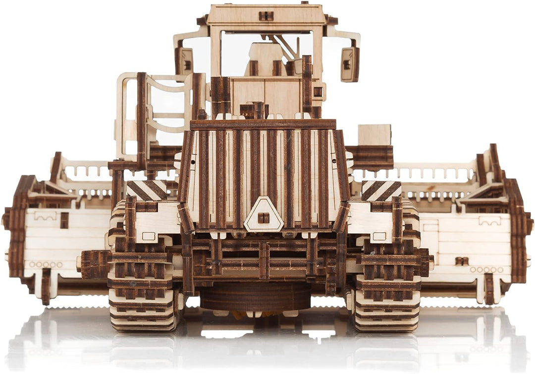 EWA Eco-Wood-Art - 3D-Holzpuzzle für Jugendliche und Erwachsene - MÄHER - DIY-Bausatz, Selbstmontage