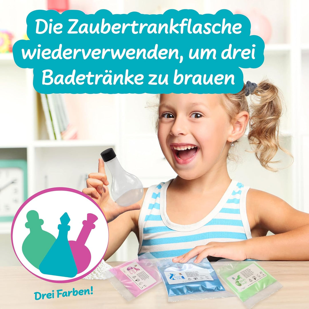 Science4you Badetränke für Kinder +6 – Zaubertränke-Bausatz, Badebomben, Lernspielzeug Experimenkast