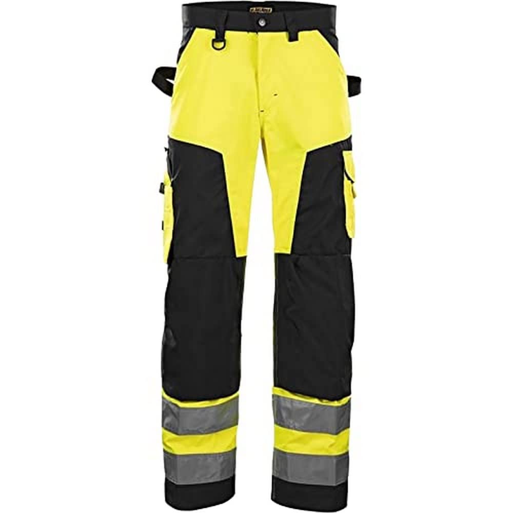 Blaklader 15661811 Hochwertige Arbeitshose Ohne Nageltaschen, gelb/ schwarz, grootte D120 D120 Gelb/