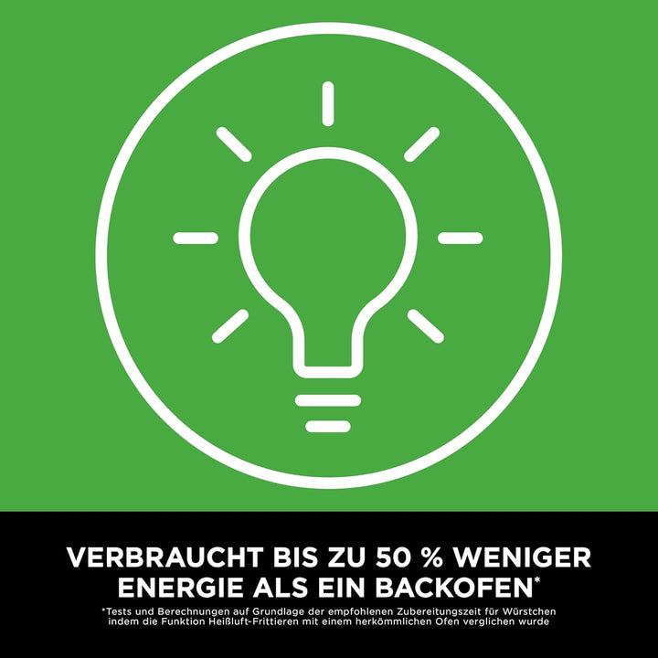 Ninja CRISPi tragbare Air fryer Heissluftfritteuse, 3,8 l, 4-in-1: Heissluftfrittieren, Braten, Warm