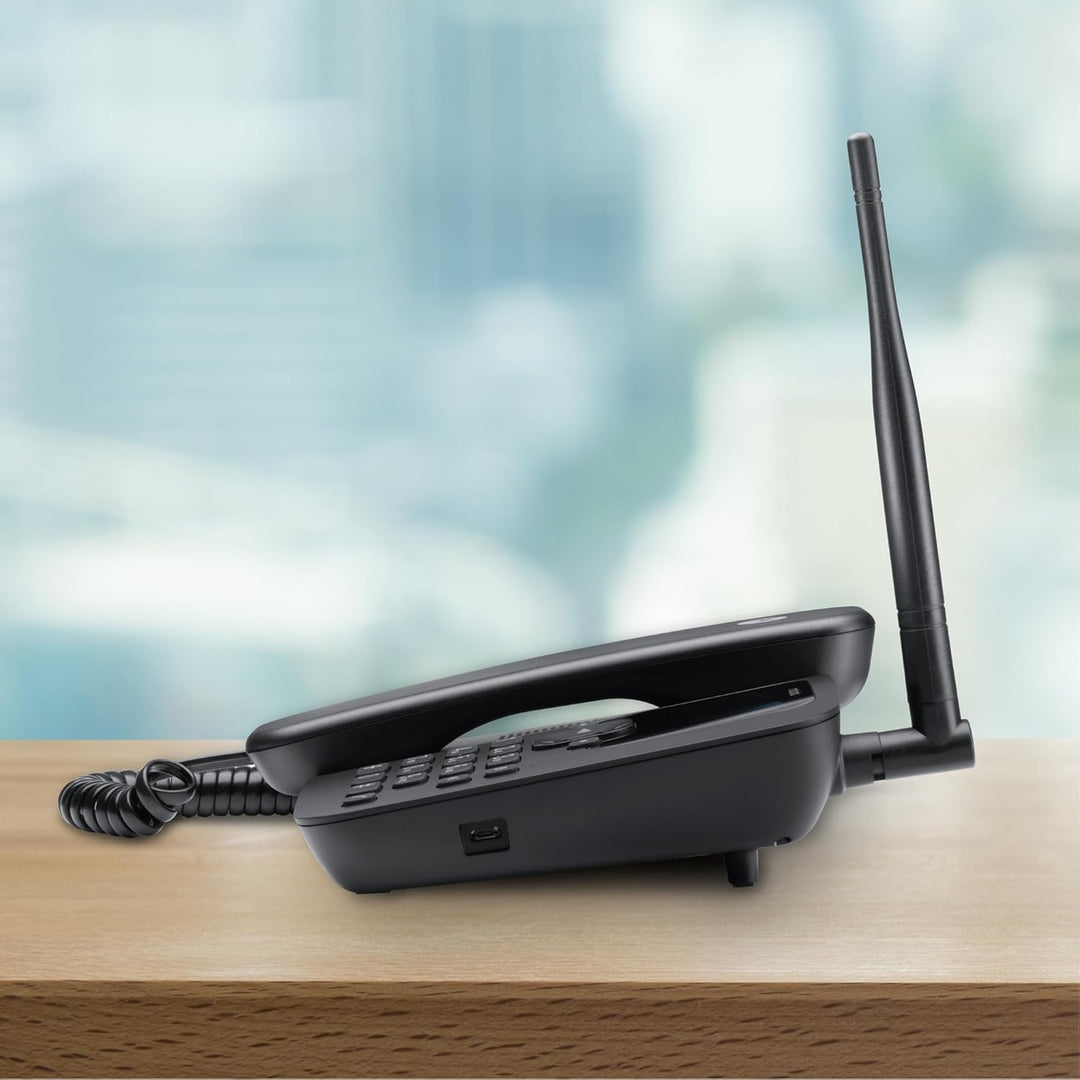 Motorola Voice – FW410L 4G-Festnetztelefon, WLAN-Hotspot, SIM-Karte, Akku-Backup, Freisprecheinricht