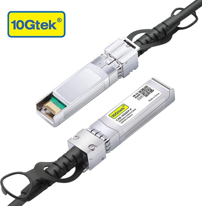 10Gtek SFP+ DAC Twinax Kabel 5-Meter(16.5ft), 10G SFP+ to SFP+ Direct Attach Copper Passive Cable fü