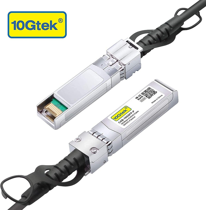 10Gtek SFP+ DAC Twinax Kabel 5-Meter(16.5ft), 10G SFP+ to SFP+ Direct Attach Copper Passive Cable fü