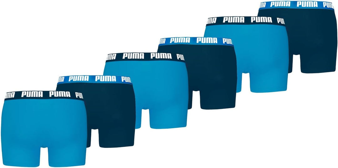 Puma Herren Basic Boxer Shorts S Speed Blue, S Speed Blue