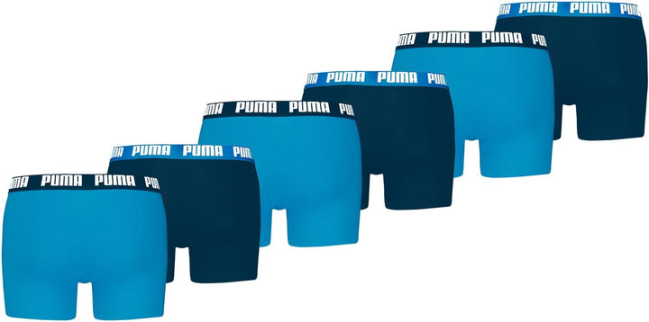 Puma Herren Basic Boxer Shorts S Speed Blue, S Speed Blue