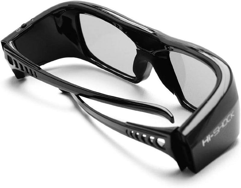 2x Hi-SHOCK RF Pro Black Diamond | RF 3D Brille für Epson, SONY RF Beamer | komp. mit VPL-VW1000, VP