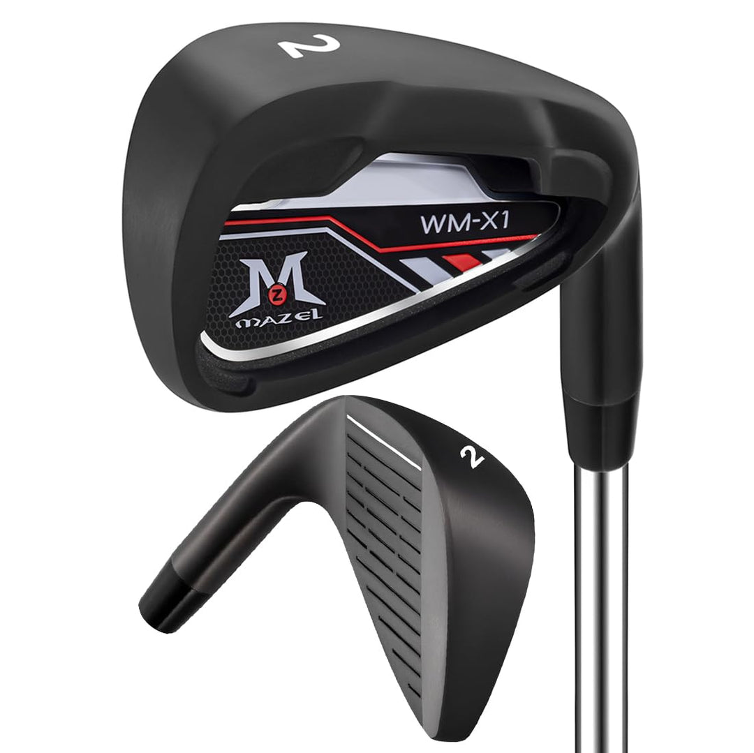 MAZEL Individuelles Golfeisen für Herren | Einzel-Golfschläger-Eisen | Golf-Eisen-Set 1-2-3-4-5-6-7-