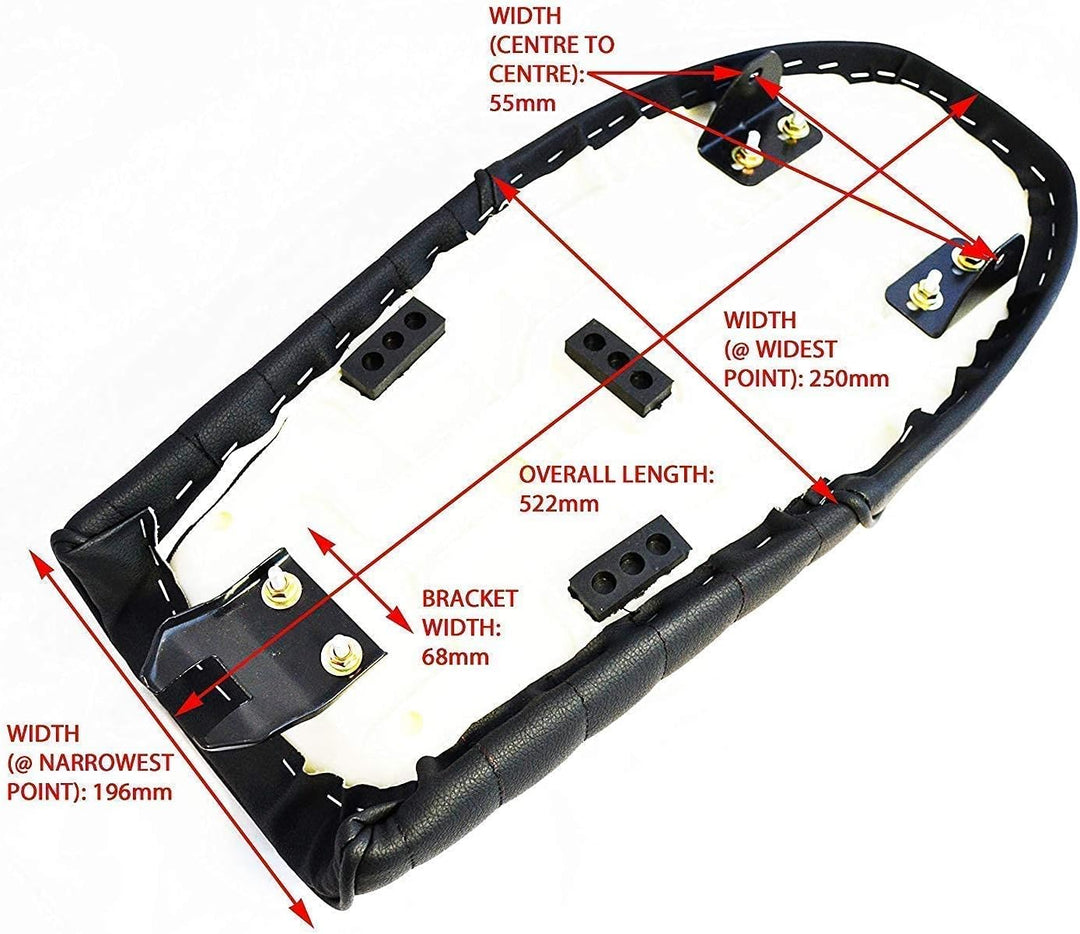 Universal Sitz Für Cafe Racer/Streetfighter/Scrambler/Hof Bau Motorrad Modelle