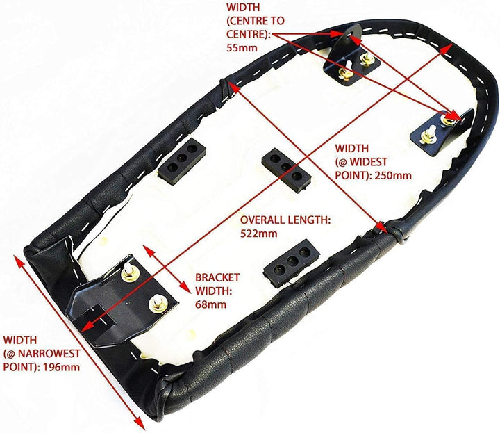 Universal Sitz Für Cafe Racer/Streetfighter/Scrambler/Hof Bau Motorrad Modelle