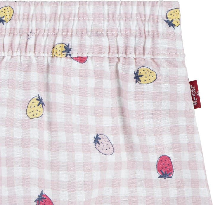 Levi's Baby-Mädchen Tee and Short Set Sgss241 Abgestimmte Outfits 9 Monate SUGAR SWIZZLE, 9 Monate S