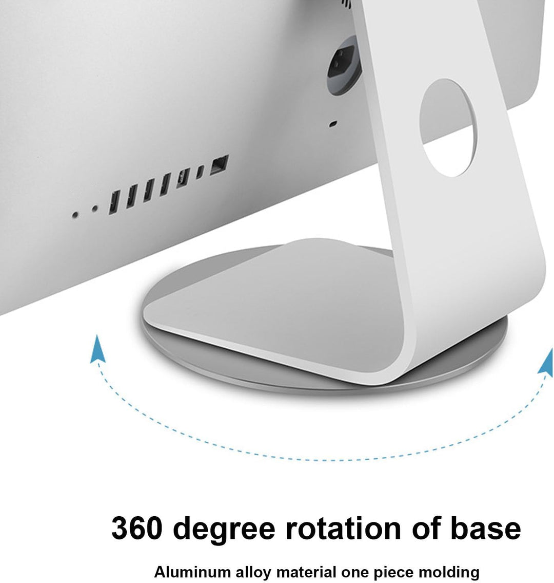 Monitor Drehteller Aluminiumlegierung Drehung Computer Monitor Basis rutschfest Tablet Stand Monitor