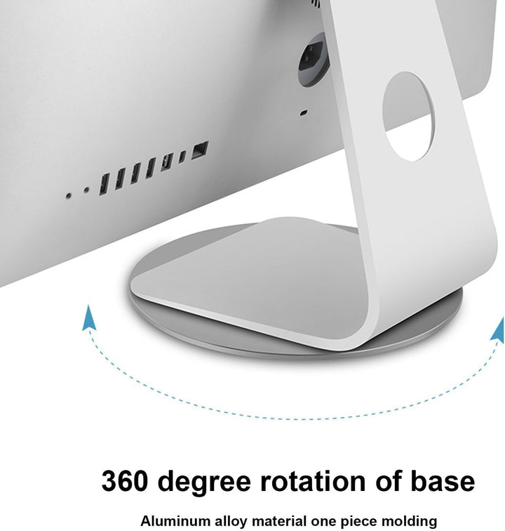 Monitor Drehteller Aluminiumlegierung Drehung Computer Monitor Basis rutschfest Tablet Stand Monitor