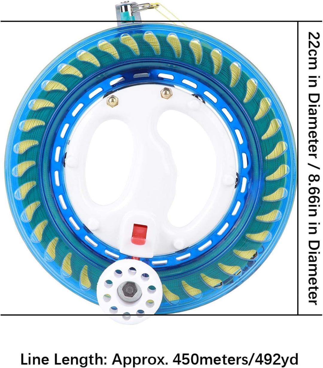 Keenso Schnurwickler, multifunktionaler Seefischer-Handfangspulen-Rollenwickler mit 450 m Schnur Com