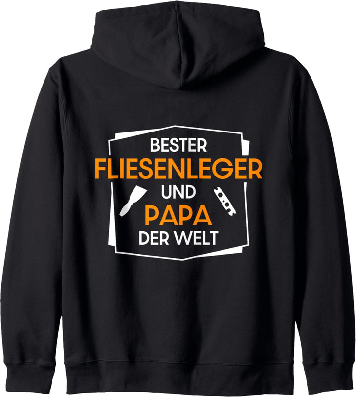 Fliesenleger Geschenk Idee Fliesen Vater Papa Beruf Kapuzenjacke