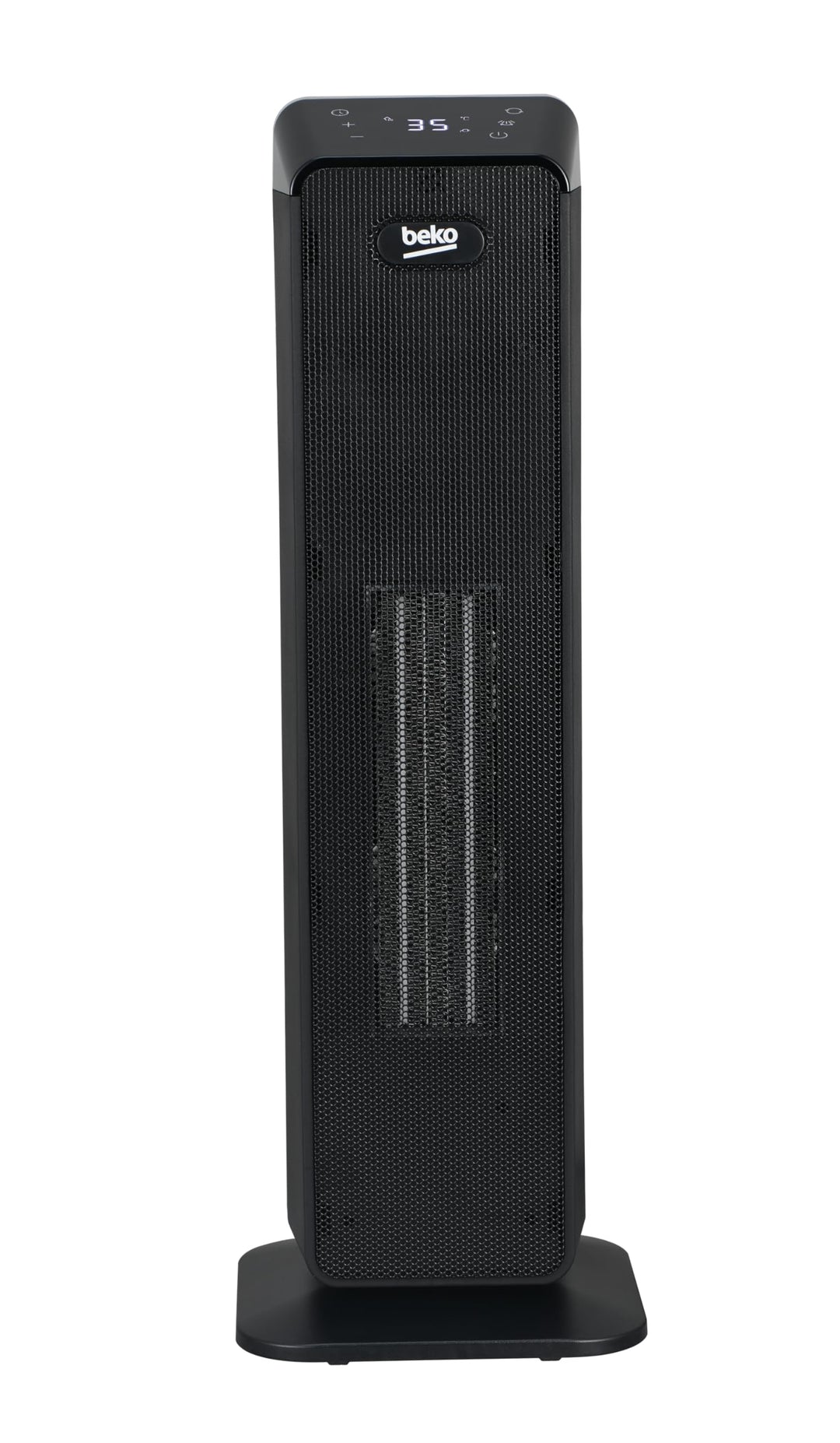 BEKO Turmheizlüfter mit Fernbedienung RHP7120B | Leistung 2000 W, Keramik-Technologie, 4 Modi, mit F