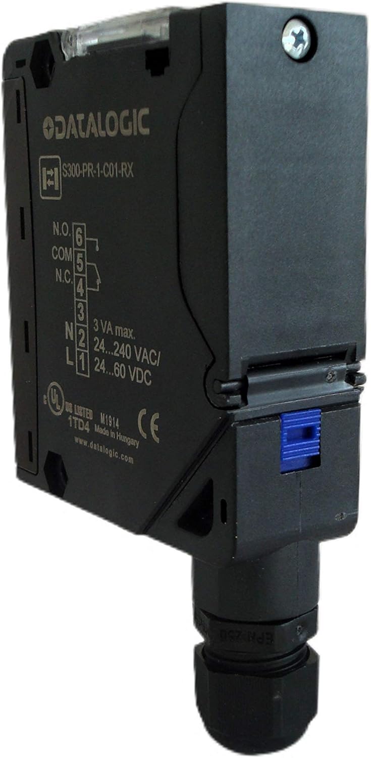 Datalogic s300-pr-1-c01-rx schwarz Photoelektrischer Sensor – Sensoren fotoeléctricos (0,025 kHz, Ku
