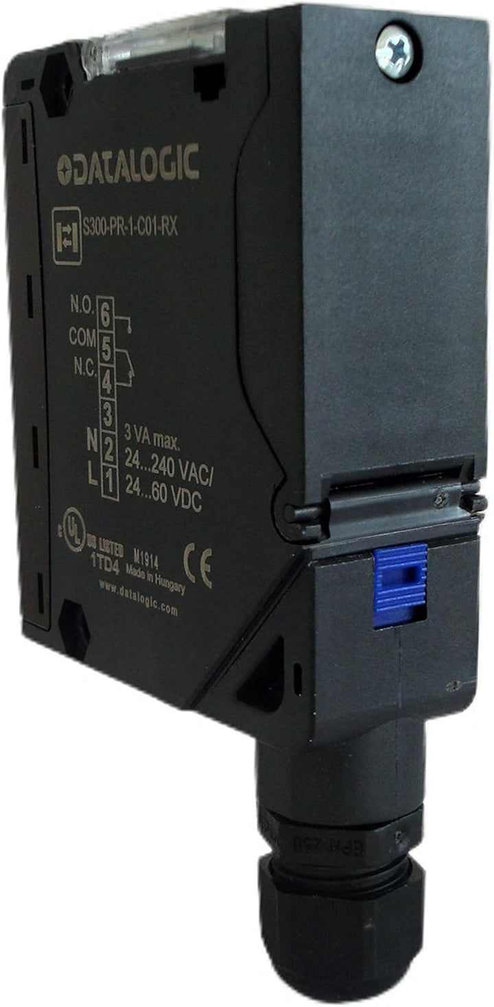 Datalogic s300-pr-1-c01-rx schwarz Photoelektrischer Sensor – Sensoren fotoeléctricos (0,025 kHz, Ku