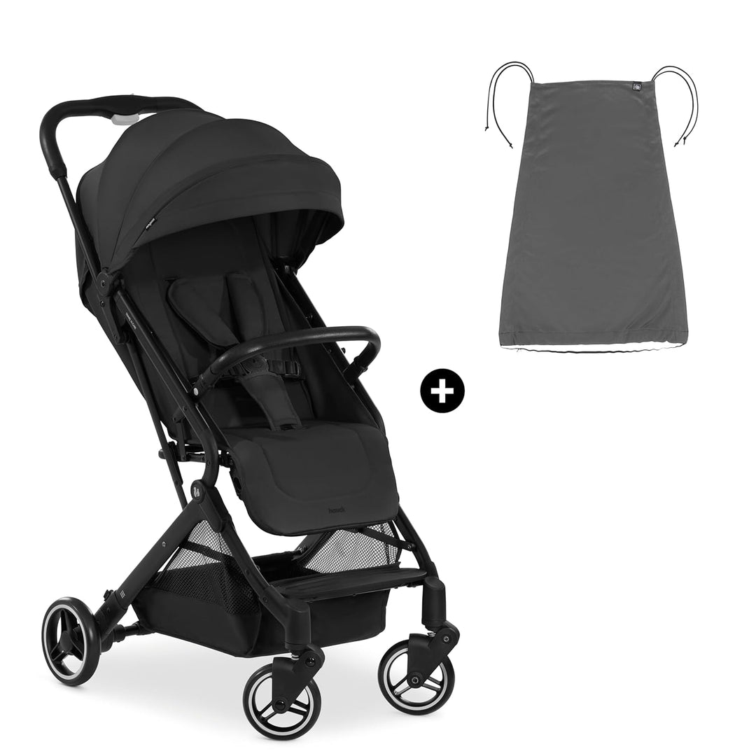 hauck Reisebuggy inklusive Sonnensegel Travel N Care für Kinder ab Geburt bis 22 kg + 3 kg Korb mit