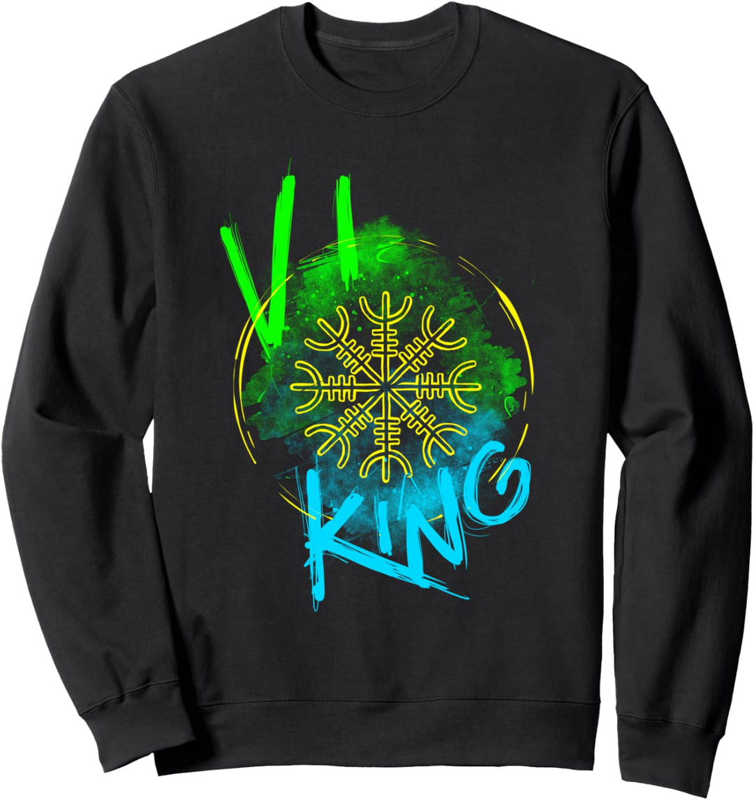 Odin Wikinger Geschenk Wikinger und Walhalla Sweatshirt