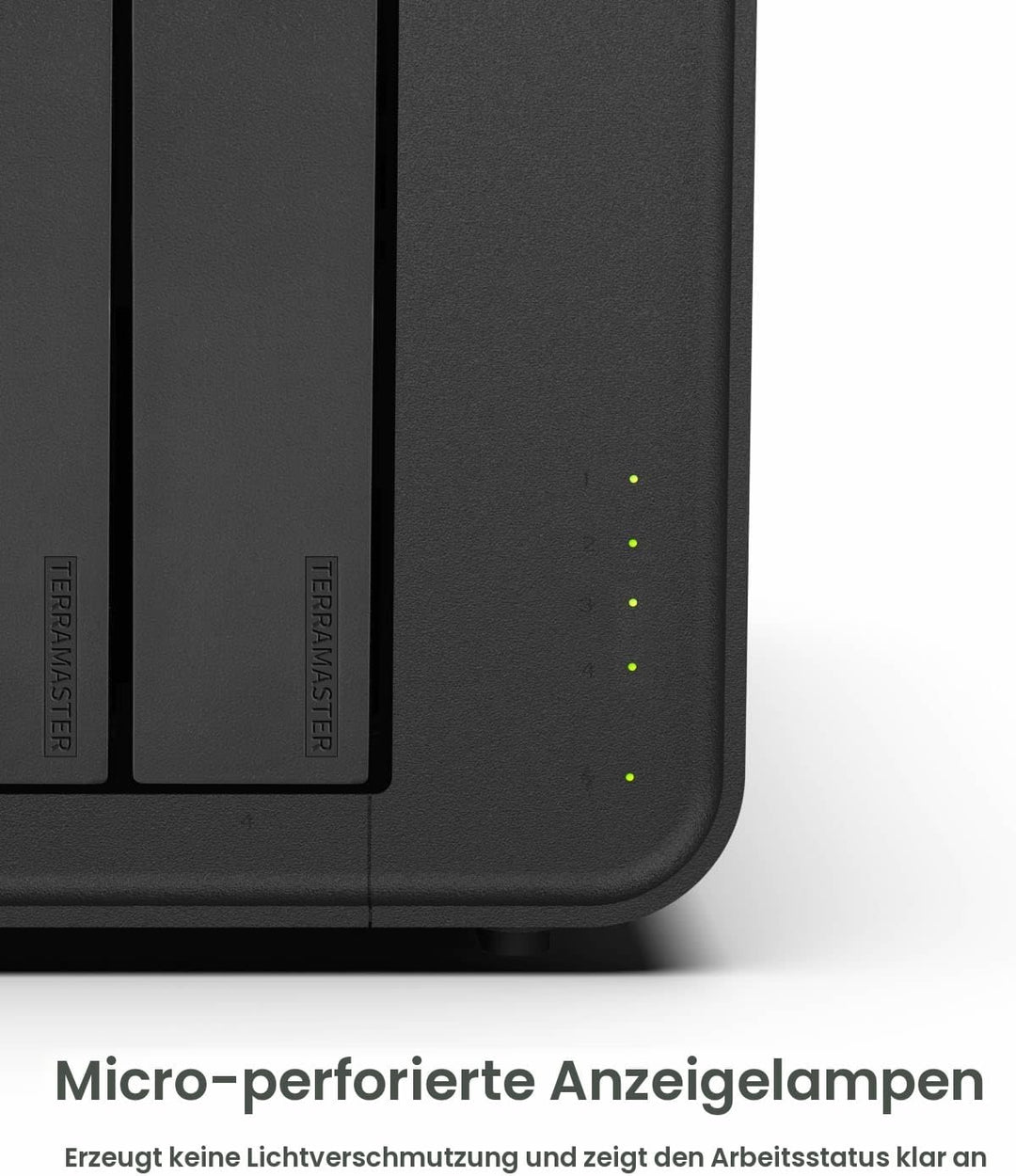 TERRAMASTER F4-424 Pro NAS Speicher - 4Bay Core i3-N305 8-Core 8-Thread CPU, 32GB DDR5 RAM, 2.5GbE P