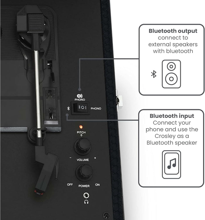 Crosley Voyager - Schwarz, One Size