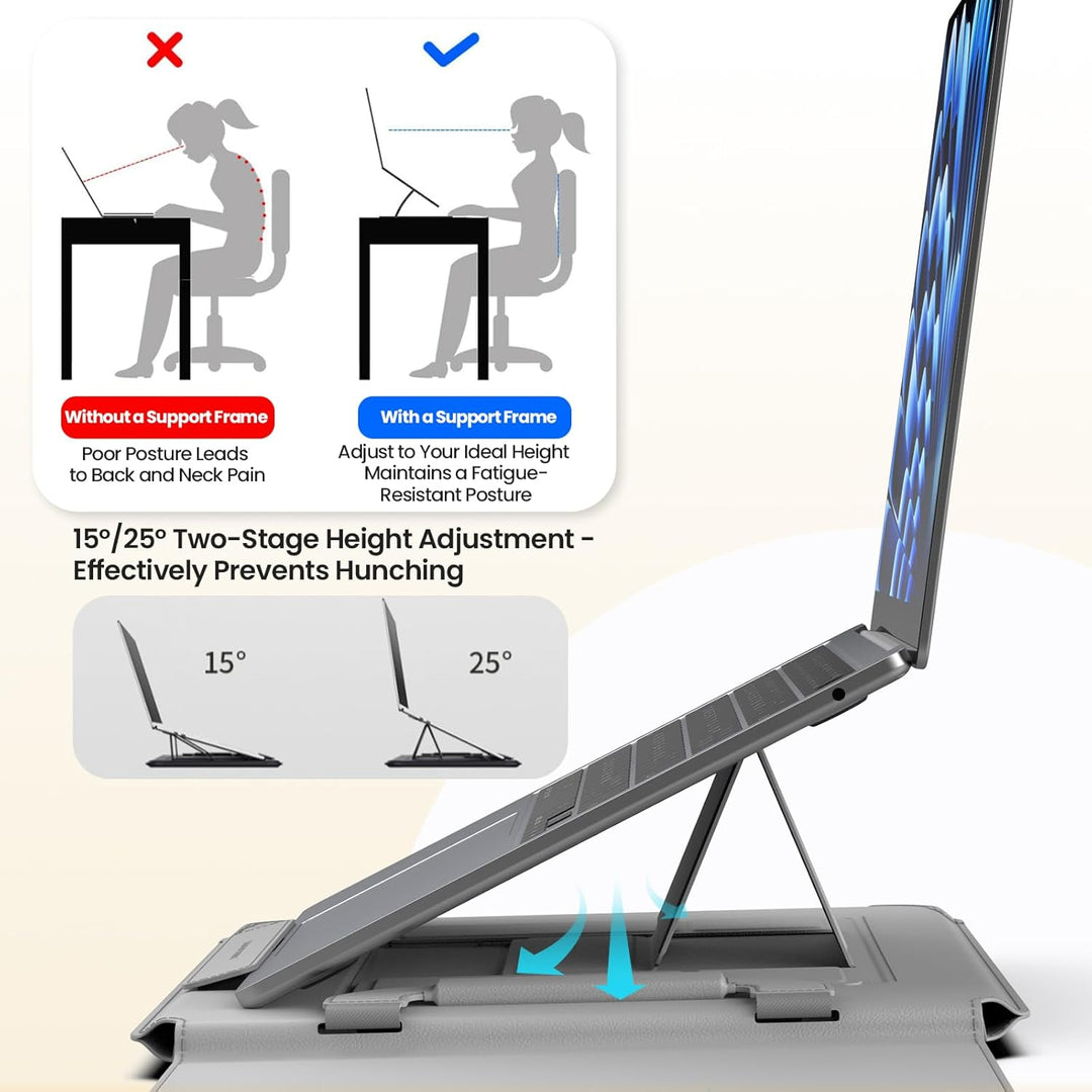 Nillkin 13-14 Zoll Laptoptasche Mit Magnetischem Griff, Verstellbarem Ständer Und Handschlaufe, Lapt