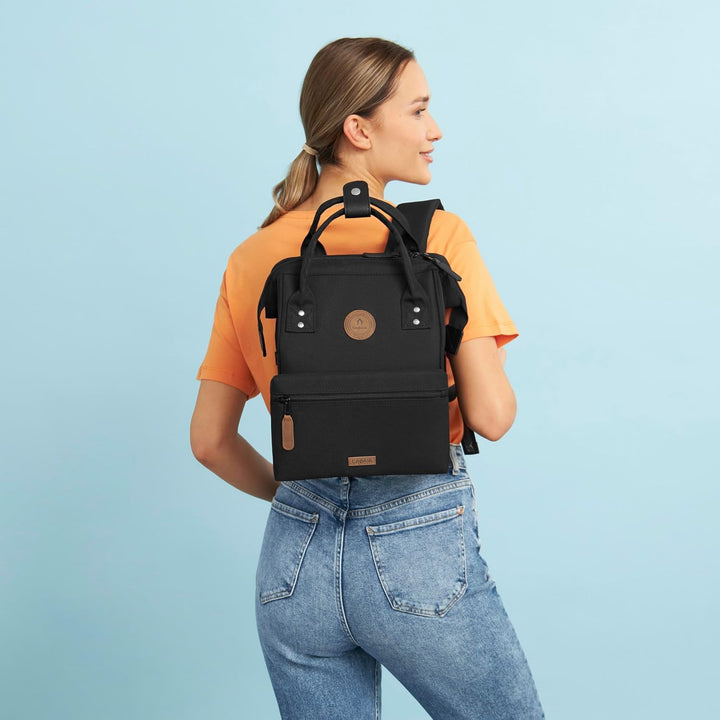 Cabaïa - Rucksack - Unisex & Geräumig - Ideal als Handgepäck, für die Arbeit & Abenteuer - 2 Austaus