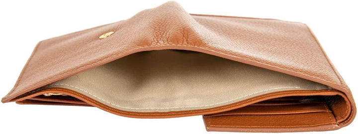 Bric's Marmolada Horizontales Damen-Portemonnaie aus Leder mit RFID-Schutz, Geldscheinfach, 12 Karte