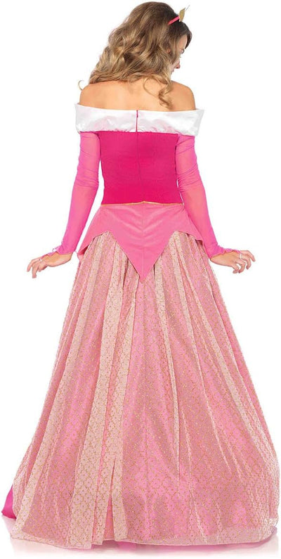 Leg Avenue 8561203005 85612-2Tl Set Prinzessin Aurora, Pink, L, Damen Sleeping Beauty Fasching Kostü